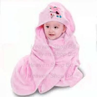Picture of Cotton Soft and Comfortable Cap Hooded Towel For Baby- 30" - 32"