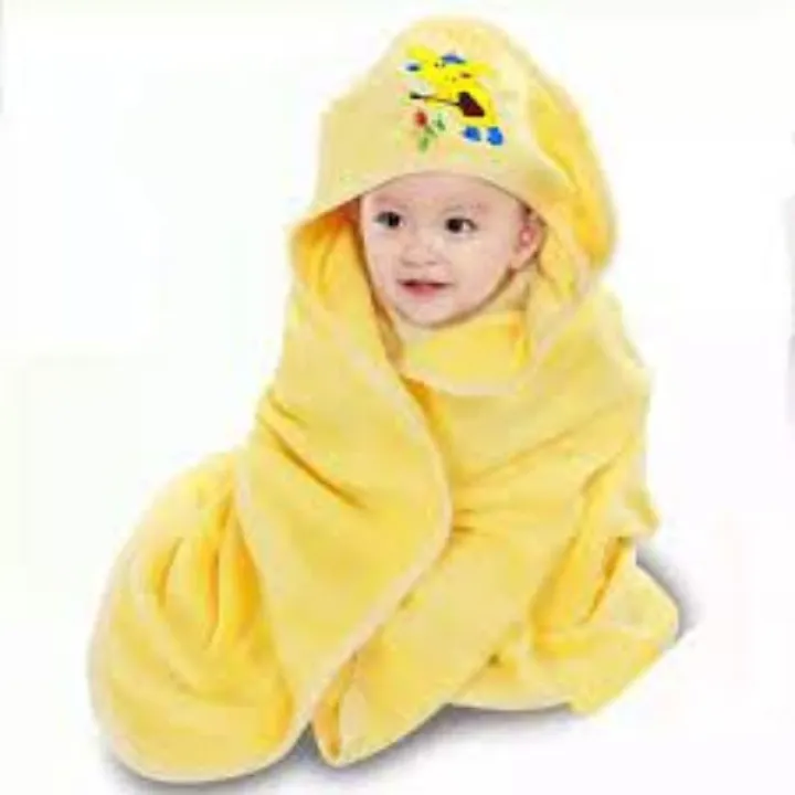 Picture of Cotton Soft and Comfortable Cap Hooded Towel For Baby- 30" - 32"