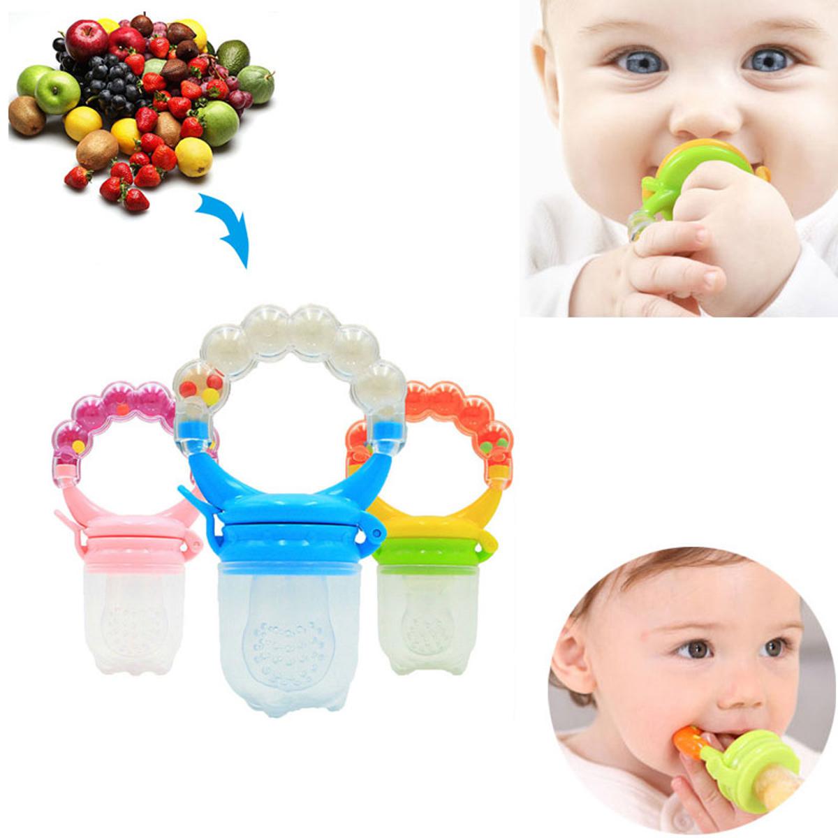 Picture of New Baby Food Feeder Soother Teether for Eating Fresh Fruit Vegetables Meat