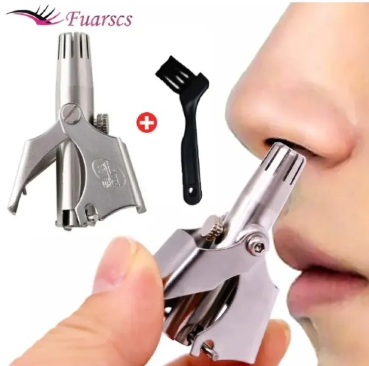 Picture of Nose hair trimmer for men - Nose Manual Trimmer - Mini Nose Trimmer