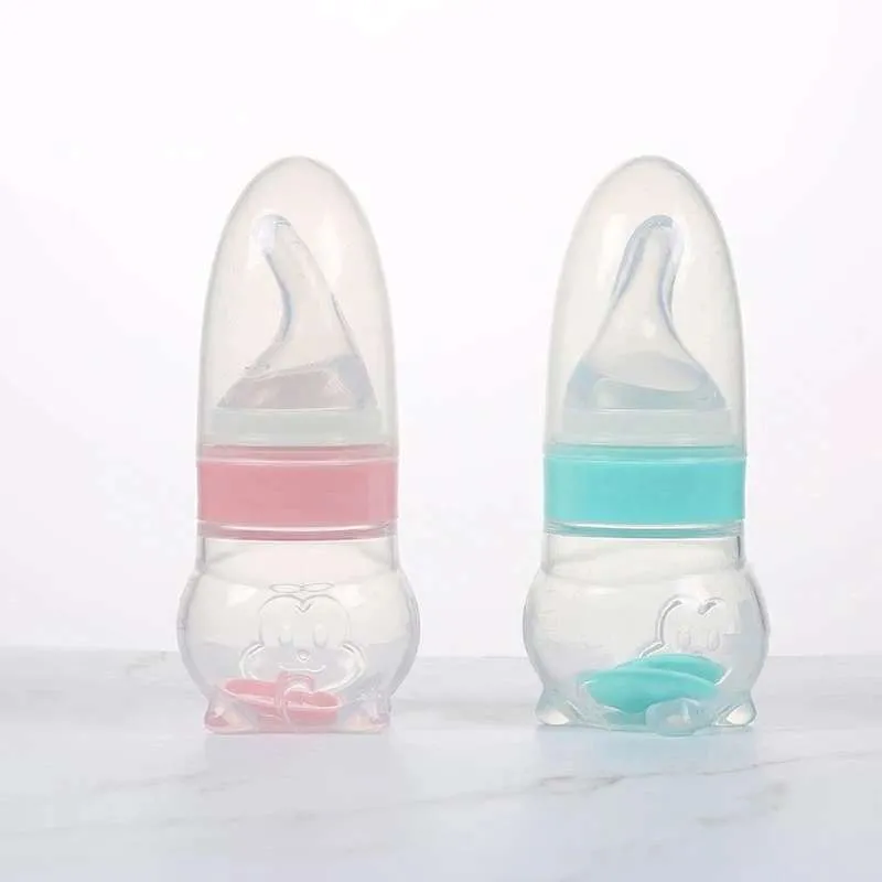 Picture of 70ml 3-in-1 Multifunctional Squeeze Feeder: Silicone Bottle for Medicine, Water, and Milk