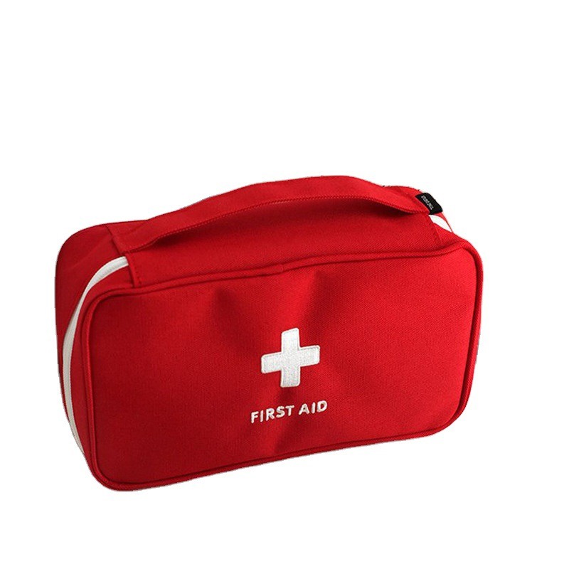 Picture of Empty Large First Aid Kit Emergency Medical Box Portable Travel Outdoor Camping Survival Medical Bag Big Capacity