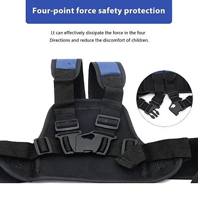 Picture of Safety belt for kids motorcycle riding safety strap children safety belt for bike kids carrier belt
