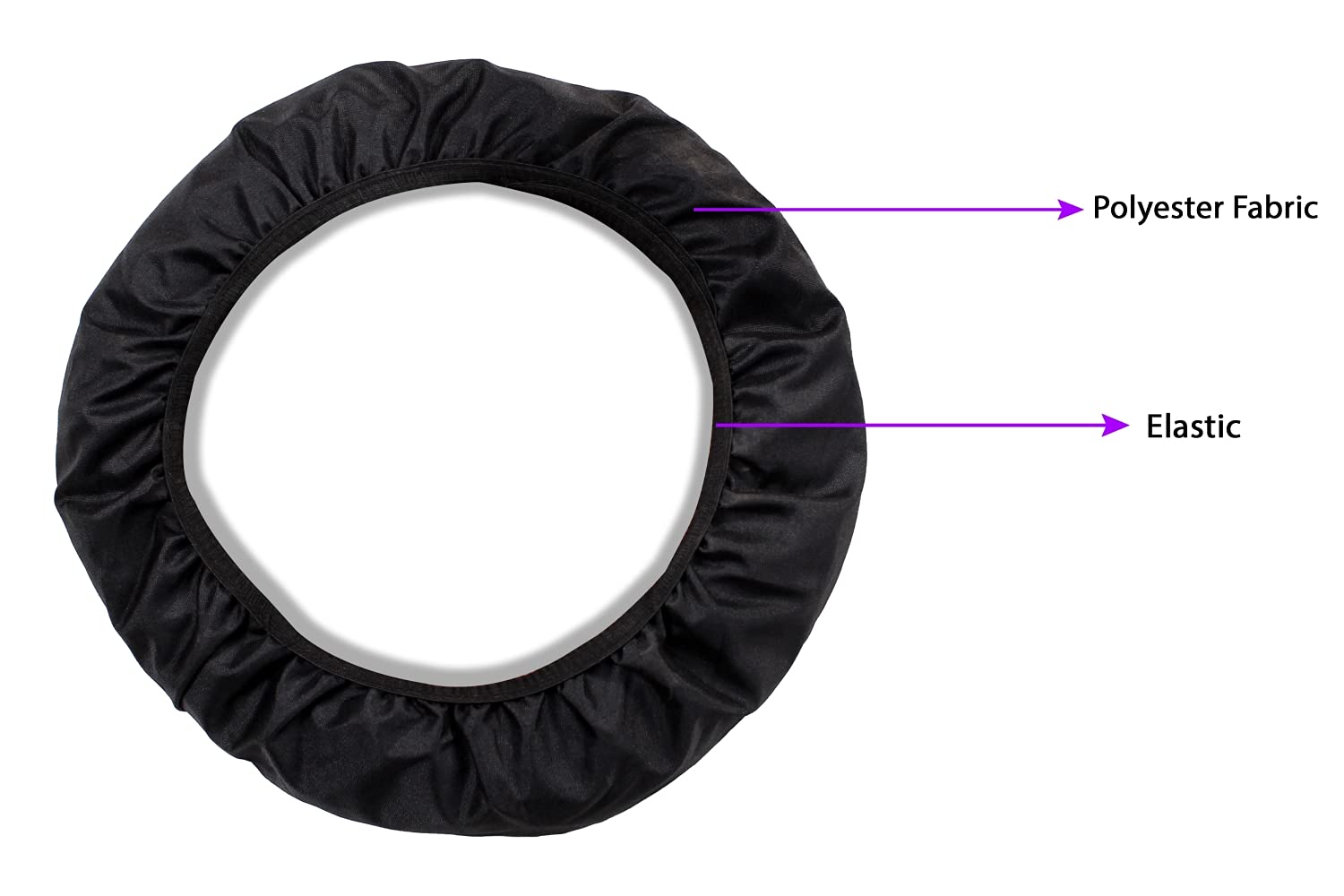 Picture of The Furnishing Tree Ceiling Fan Cover with attachable end closure Dustproof Polyester Three Blade Set of 1 Fan Cover