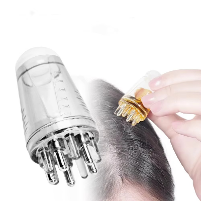 Picture of Hair Scalp Comb Oil Applicator Ball Root Comb Applicator Bottle Scalp Massager Hair Oil Applicator