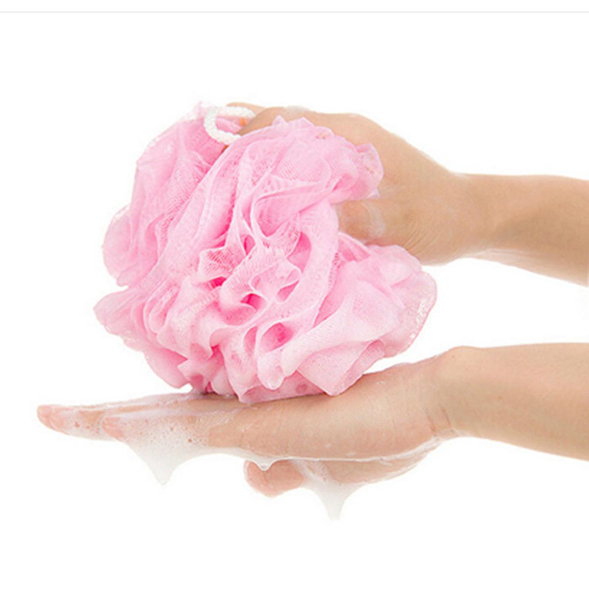 Picture of Premium Quality Loofah Flower Bath Shower Wash Cleaning  Sponge - 1 Pcs