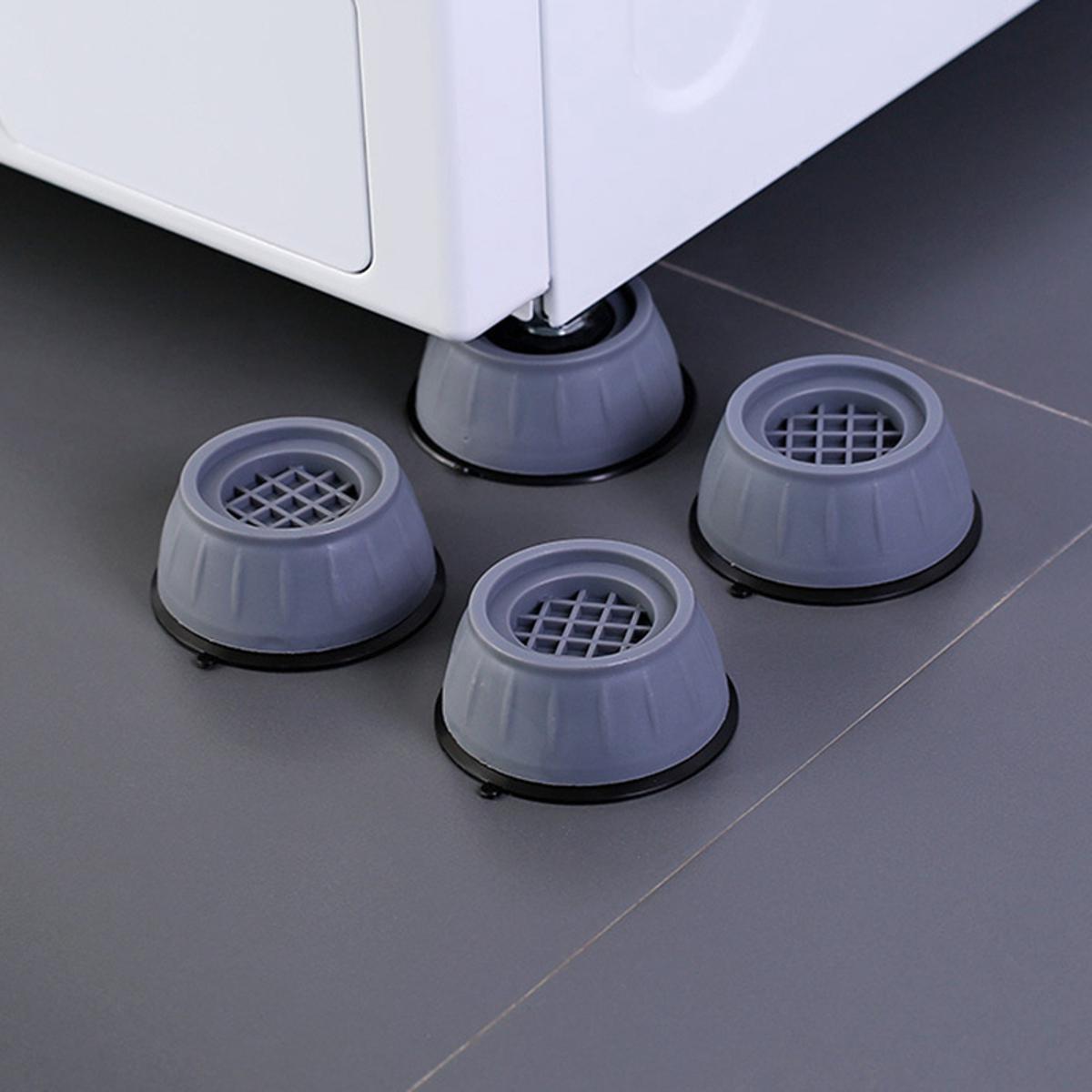 Picture of 4Pcs Anti Slip Washing Machine Feet Mats Refrigerator Dryer Anti Vibration Pads Universal Washer Pad Home Appliance