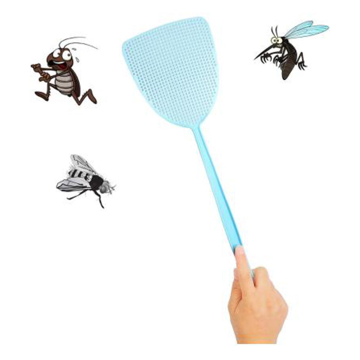 Picture of Plastic fly swatter mosquito insect bug killer zapper – mosquito net, 1 pc