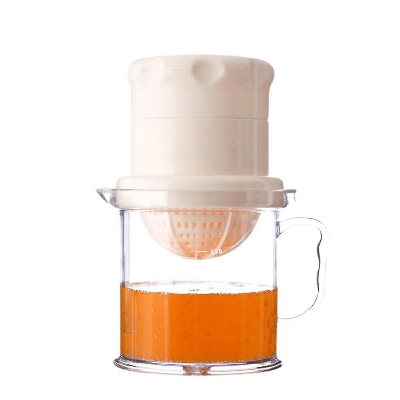 Picture of Manual Hand Press Juicer Squeezer Multifunctional Food Grade PP Small Portable Kitchen Appliance Fruit Extractor