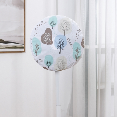 Picture of Rounded Electric Fan Protective Cover Anti-pollution Floor Electric Fan Dust Cover Fan Cover Size 45 Cm -multicolor