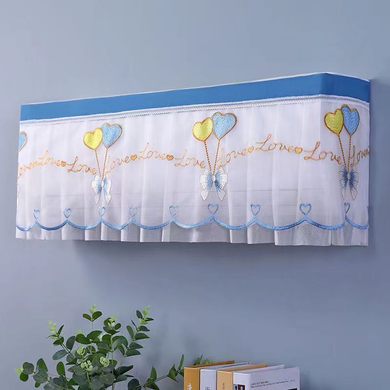 Picture of Dustproof AC Cover (1 ton & 1.5 Ton)- AC Protector Dust Cover/ AC Cover Indoor - AC Cover / Air Conditioner AC Cover Dustproof Practical Beautiful Design & Colorful Protective Cover/ Air Conditioner Cover, Printing Air Dustproof Cover