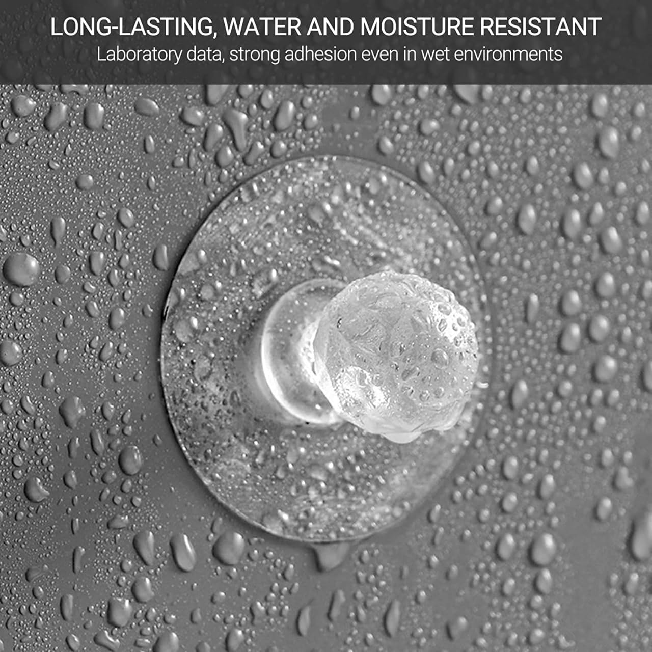 Picture of Punch-free Crystal Drawer Handle Self-Adhesive Acrylic Transparent Cabinet Wardrobe Furniture