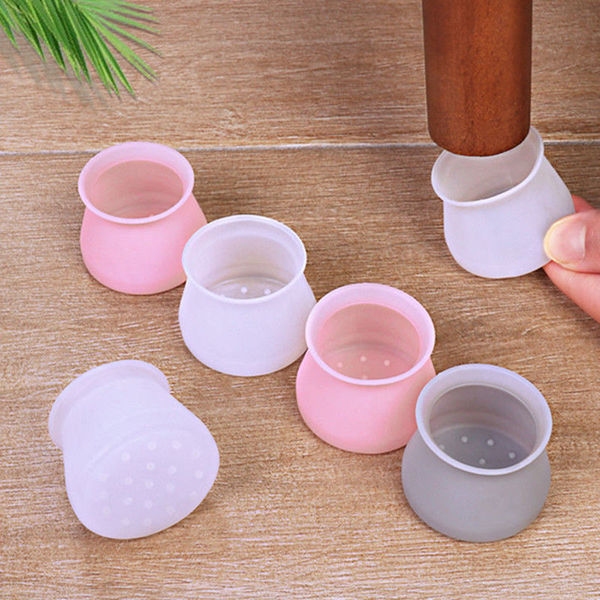 Picture of Silicone Table and Chair Foot Pad Furniture Protector Floor Sofa Stool Non-Slip Chair Leg Stopper Table Leg Cover