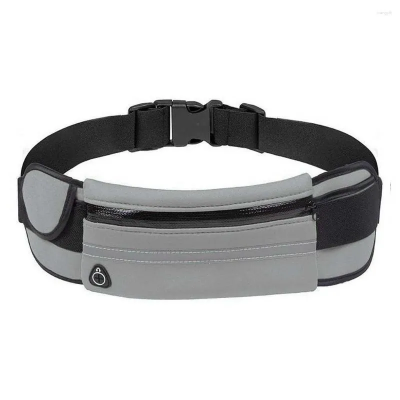 Picture of Portable Sports Waist Bag Running Bag Waterproof reflective Sports Belt Gym Bag For Men women Phone Holder Cycling Run Belt