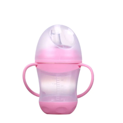 Picture of 250ml Silicone Nipple Kids Water Bottle Mum Pot