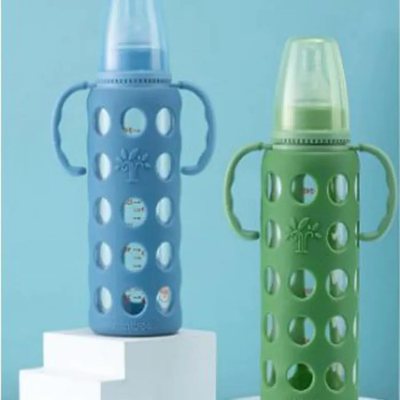 Picture of Minitree Baby Glass Bottle Feeder: Eco-Friendly, Easy-to-Use Feeding Solution for Little Ones