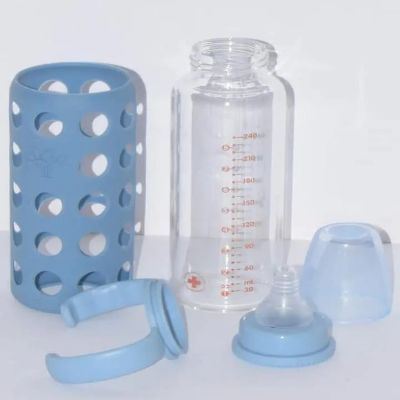 Picture of Minitree Baby Glass Bottle Feeder: Eco-Friendly, Easy-to-Use Feeding Solution for Little Ones