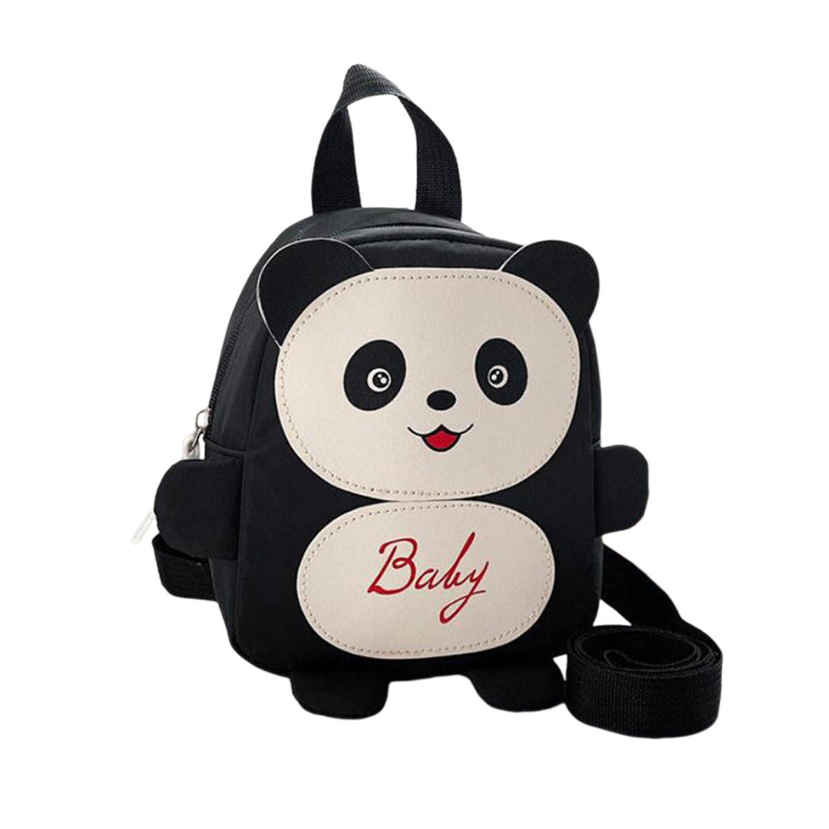 Picture of Nylon Animal Children Backpacks Kids Preschool Bags 10 inch Length Cartoon Panda Book Bags for Baby Girl Boy Anti Lost Backpack for Kid