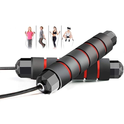 Picture of Jump Rope Skipping Rope for Rope Skipping, Speed Jump Rope for Exercise Jump Rope for Fitness for Kids and Adults