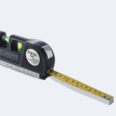 Picture of 8ft Laser Laser Level laser measure Line Measurement Tape Ruler Adjusted Standard and Metric Rulers