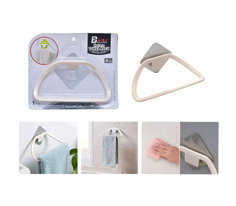 Picture of Plastic Towel Rack Wall-Mounted No Trace Assorted