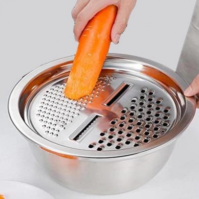 Picture of Vegetable Cutter With Drain Basket 3 In 1