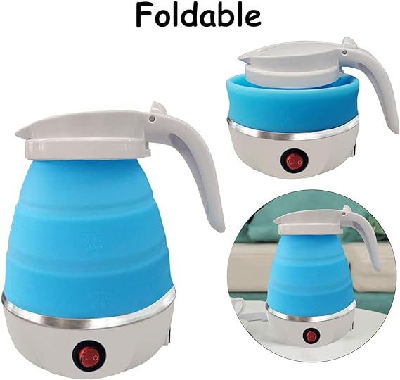 Picture of Foldable Travel Electric Kettle-Multicolour