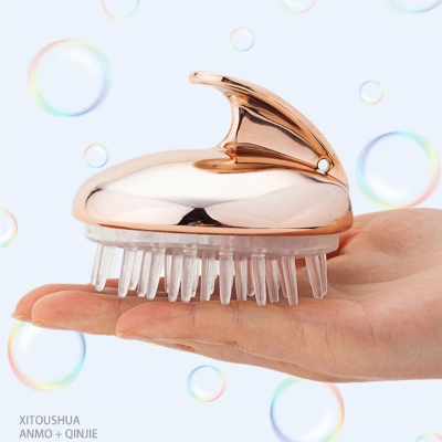 Picture of Amazing Silicone Shampoo Brush & Hair Scalp Massager Comb