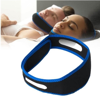 Picture of Anti Snoring Chin Strap, Anti Snoring Devices Effective Stop Snoring Adjustable Snore Reduction Chin Straps Chin Strap for Men Women Snore Stopper Sleep Aids Better Sleep