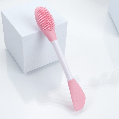 Picture of 1pc Facial Mask Brush Silicone Facial Mask DIY Brush Soft Fashion Beauty Women's Skin Care Home Makeup Tools Nose Brush