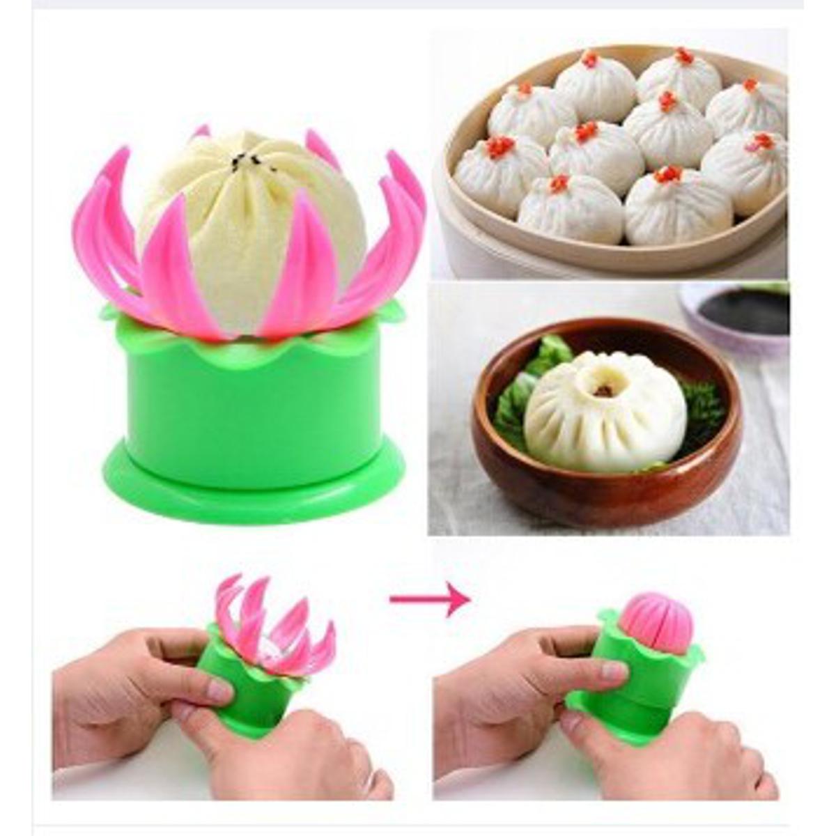 Picture of Pita Maker Momo Maker/Dumpling Making Mini Tool the essential DIY Steamed Stuffed Bun Making Mold tool, the best choice for the beginner workout