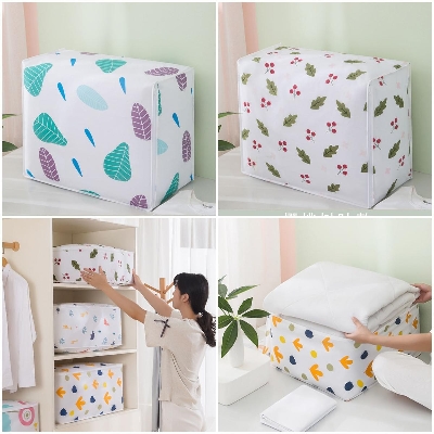 Picture of Blanket Storage Box Clothes Organizer Home Textile Products Moisture-proof Waterproof Tidy For Clothing And Fabrics Folding Bags 1pcs