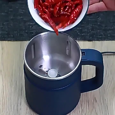 Picture of Powder Grinding Machine, Stainless Steel Electric Spice Grinder Fine Powder, Multifunctional Powder Grinder for Kitchen, Coffee Grinder Machine for Spices