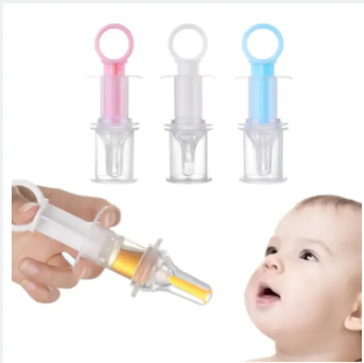 Picture of Baby Medicine Feeder Baby Dropper Medicine Feeder Children Needle Feeder Squeeze Medicine Dropper Dispenser Pacifier Baby Feeder