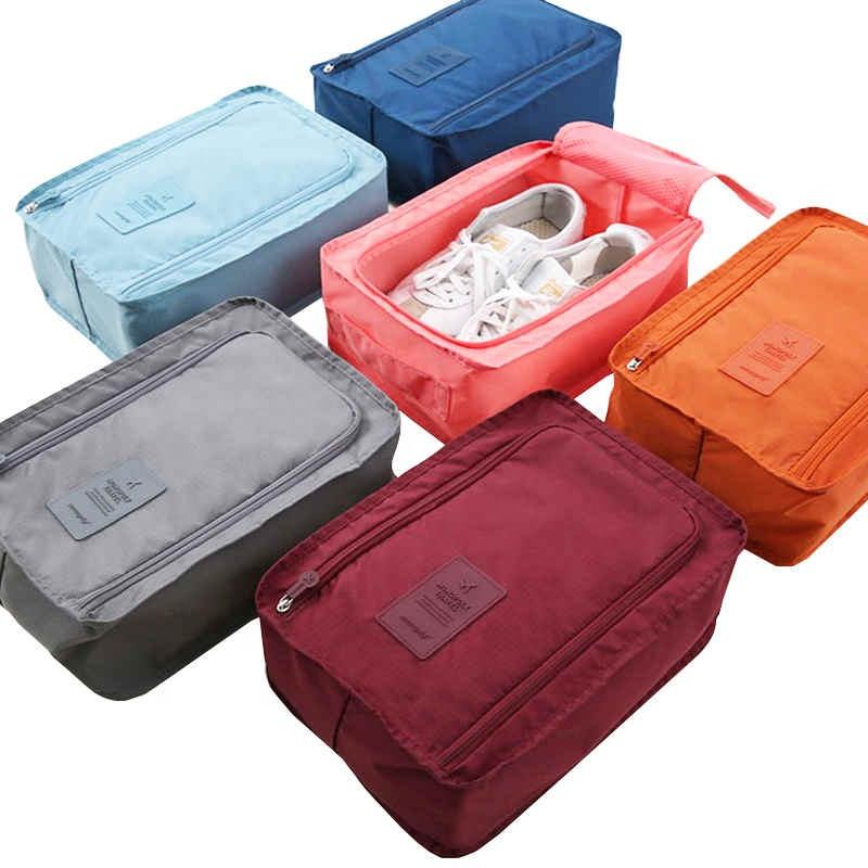 Picture of Waterproof Shoes Clothing Bag Convenient Travel Storage Bag Nylon Portable Organizer Bags Shoe Sorting Pouch