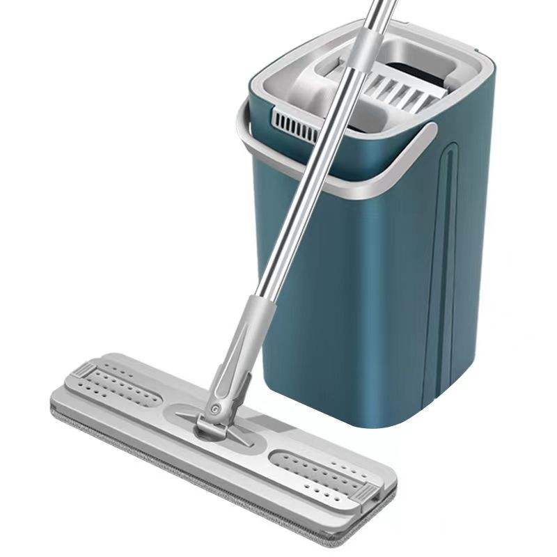 Picture of Magic Portable Hands Free Mop 360 Degree Automatic Cleaning Mop Bucket Set