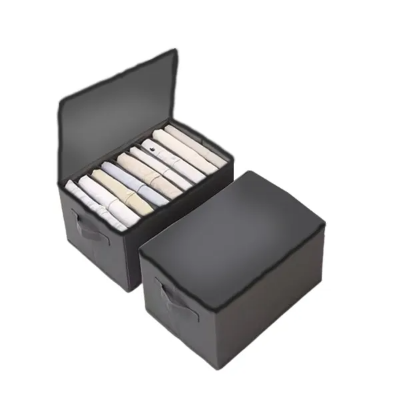 Picture of 7-Grid Foldable Clothes Organizer: Waterproof Storage Box for T-Shirts, Jeans, and More