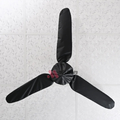 Picture of Fan Dust Cover Dustproof Fan Cover, Ceiling  Washable 3 wings cover with motor cover 4 PCS fan covers