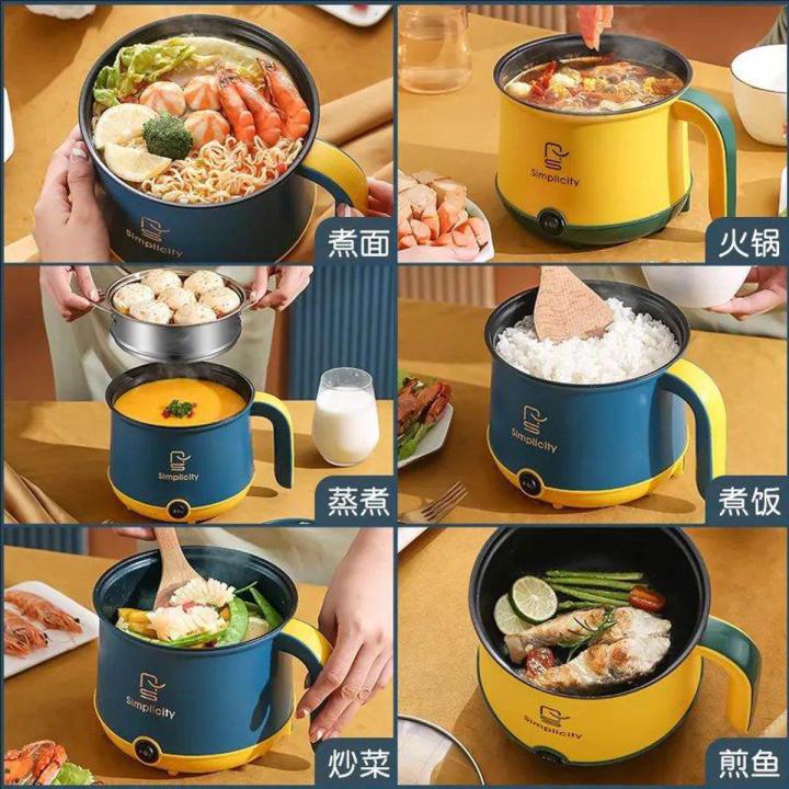 Picture of Electric Cooking Pot Multifunction Non-stick Pan Double Layer Cooker Machine