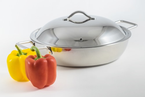 Picture of Frying PanWith SS Lid & Handle 28 cm