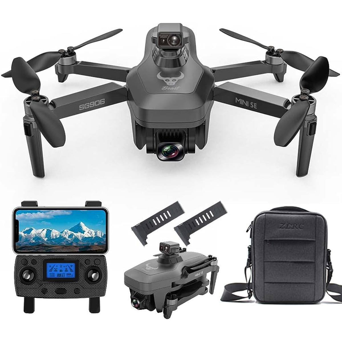 Picture of SG906 Max Drone - 4K 3-Axis Camera with Obstacle Avoidance - Capture Stunning 4K Footage and Fly with Confidence