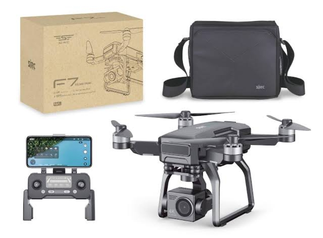 Picture of SJRC 4K PRO 5G WIFI FPV Drone G.P.S 4K HD Camera 3-Axis Gimbal 3KM Quadcopter, 2 Batteries