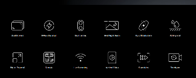 Picture of Sjcam Sj20 Action Camera 4k Ultra Hd 20mp Waterproof Anti-Shaking with 2.0in Touch Control Screen Dual Screen