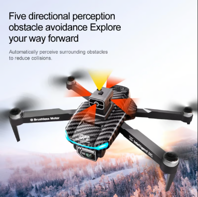Picture of G.P.S Drone 4K Professional Dual HD Camera Obstacle Avoidance Brushless Motor Foldable Quadcopter Drone lk