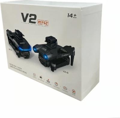 Picture of G.P.S Drone 4K Professional Dual HD Camera Obstacle Avoidance Brushless Motor Foldable Quadcopter Drone lk