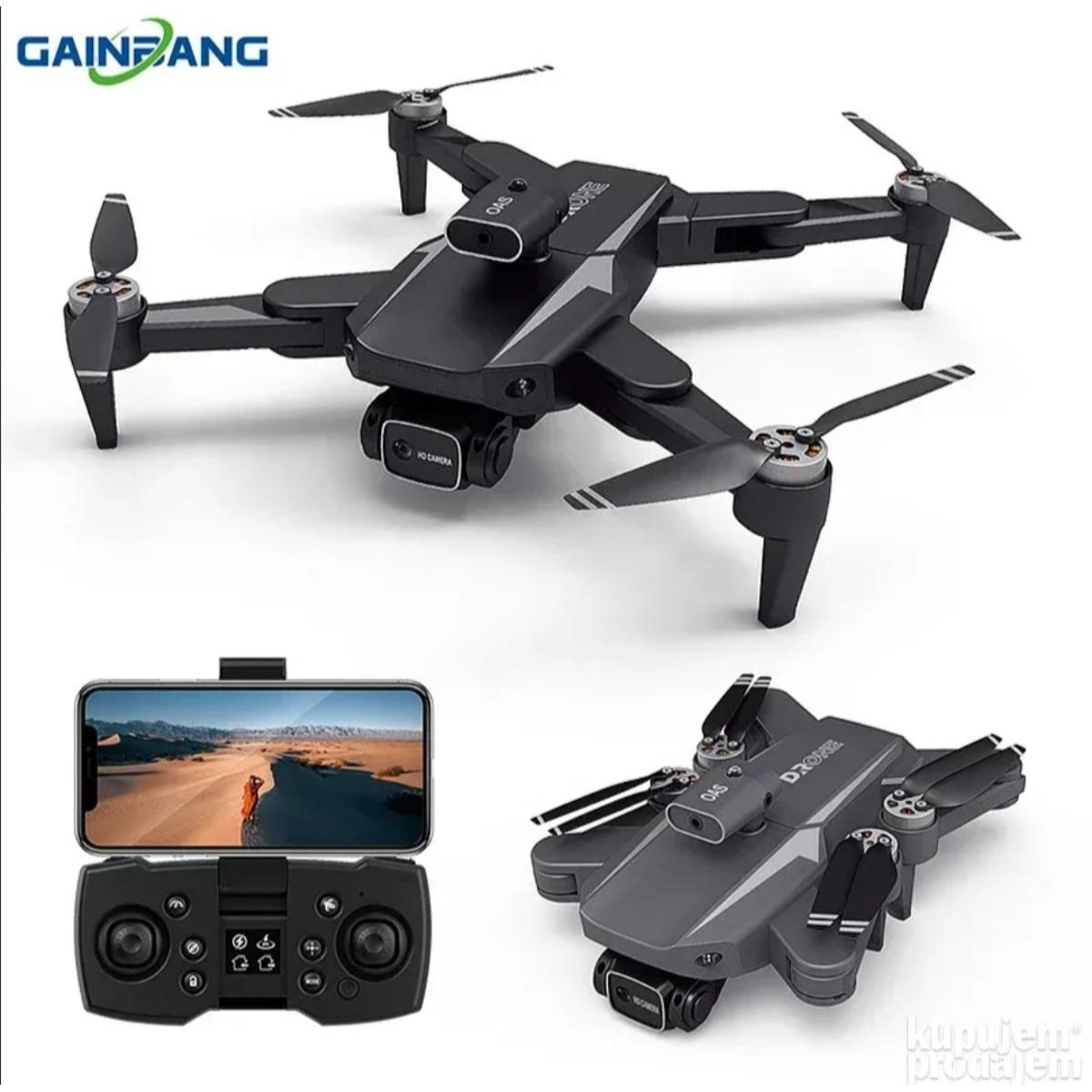 Picture of Drone 968 Laser Sensor Optical Flow Avoidance 4k Dual Camera Brushless Motor Professional Drone 2 Battery Follow Me One Key Return