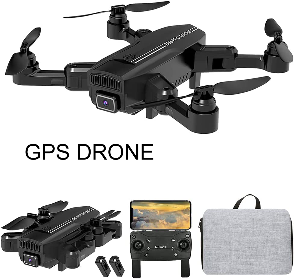 Picture of G.P.S BRUSHLESS MOTOR Drone PRO WIFI 6K Dual Camera Foldable Pocket Mini Size Tracked Quadcopter Drone Camera Apps Controlled