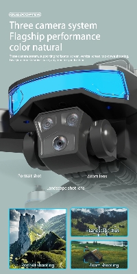 Picture of 2025 New RC Drone 4K Professional G.P.S Dual Camera Aerial 360° Quadcopter RC Obstacle Avoidance Optical Flow Aerial 4K Drone