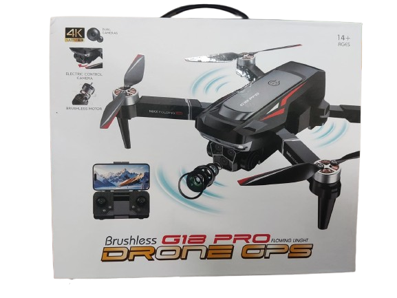 Picture of G18 PRO G.P.S Drone with 4K Camera for Adults 90° Rotatable 4K Dual HD Camera Long Flight Time 5GHz FPV Quadcopter DG