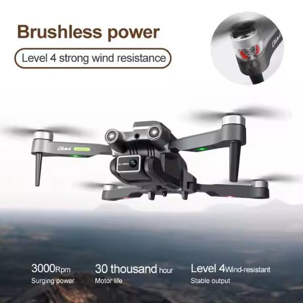 Picture of H23 G.P.S Drone 8K Professional Dual HD Camera Obstacle Avoidance Brushless Motor Foldable Quadcopter Drone bv